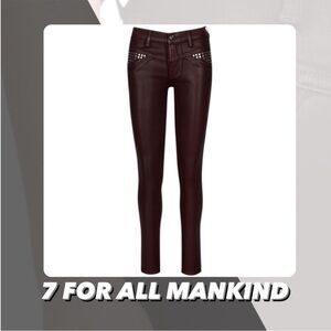 NWT 7 For All Mankind Studded Skinny Jeans